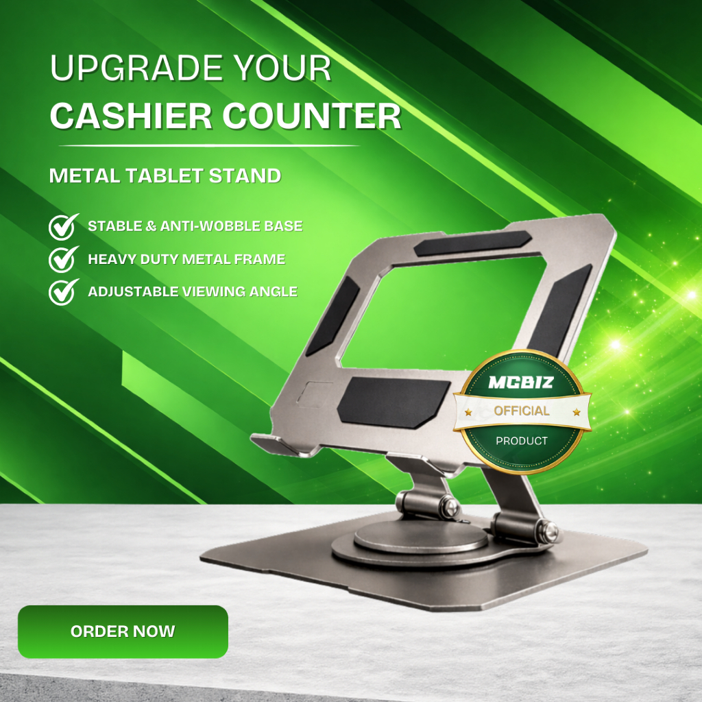 Tablet Holder Foldable Metal Tablet | Shopee Malaysia
