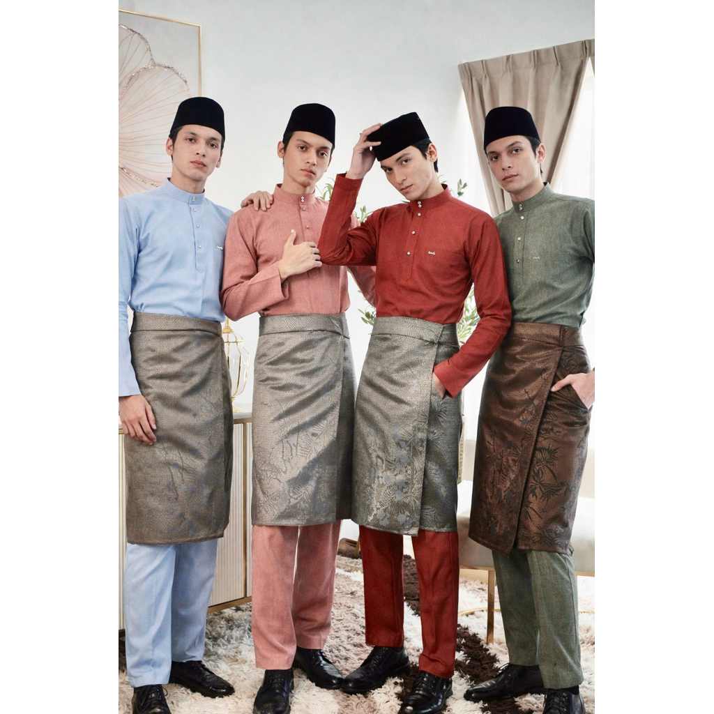 Baju Melayu Cotton Cekak Musang Keek Collection | Shopee Malaysia