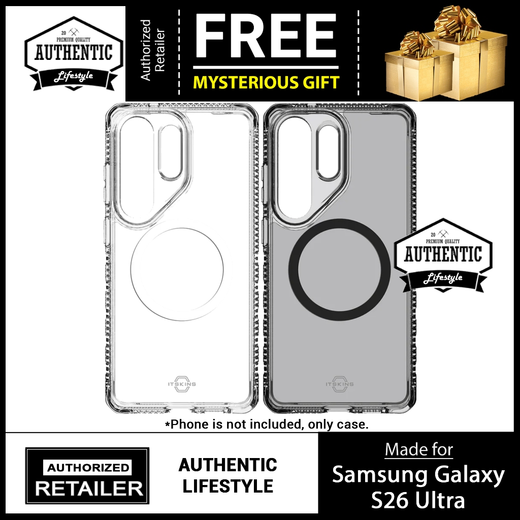 ORI [ Samsung Galaxy S26 Ultra ] ITSKINS HYBRID R // CLEAR Magnetic ...