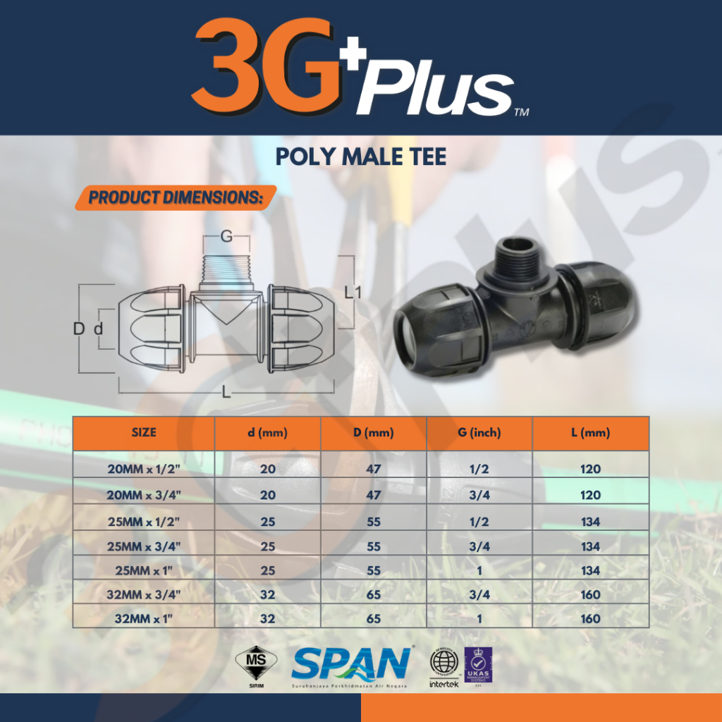 HDPE Poly Fitting MTA FTA MT FT ME FE / Poly Fitting / Poly Pipe ...