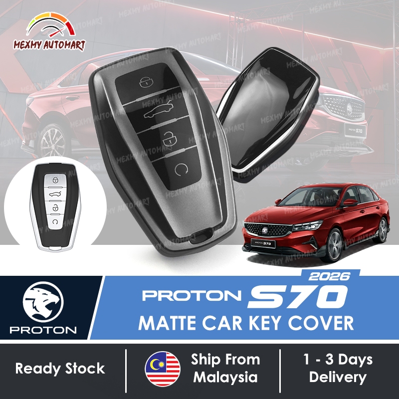 NEW Proton S70 2026 Matte Key Cover Case Sarung Kunci Casing Keychain ...