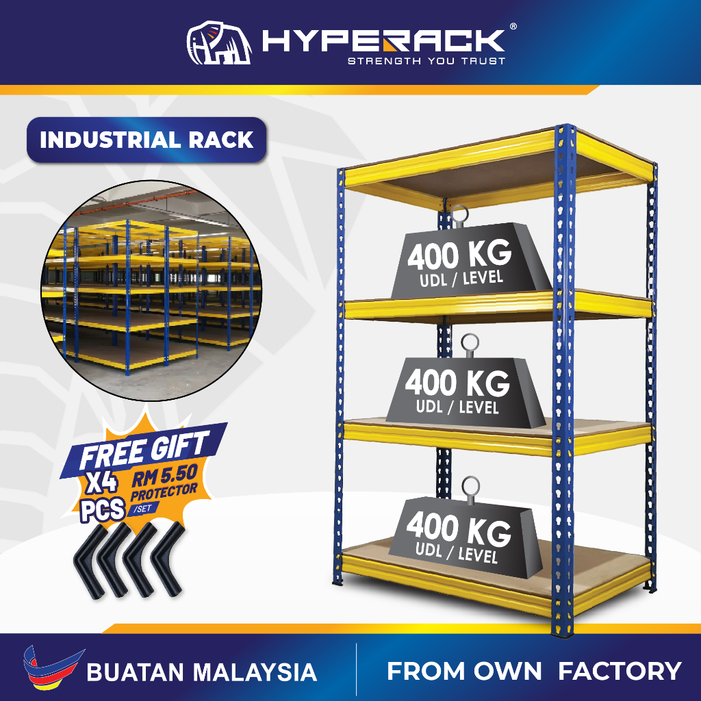 🐘[FREE SHIPPING] HYPERACK™️ Industrial Rack Angle Iron Rack Store Room ...