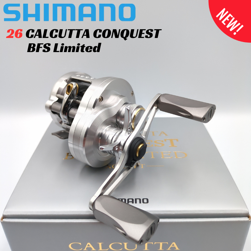 SHIMANO 26 CALCUTTA CONQUEST BFS Limited HG LEFT / XG LEFT BC Reel