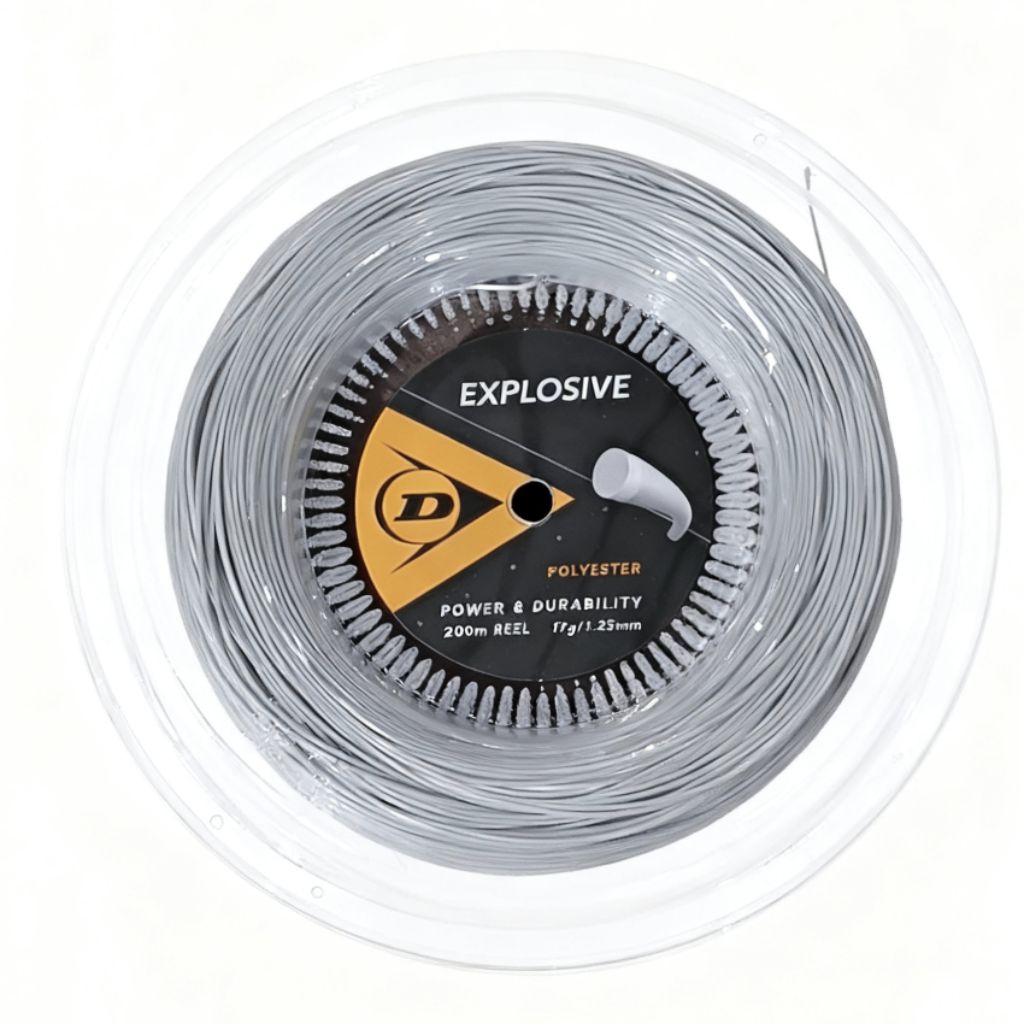 Dunlop Explosive 17g POWER & DURABILITY Tennis String ( Cut From Reel ...