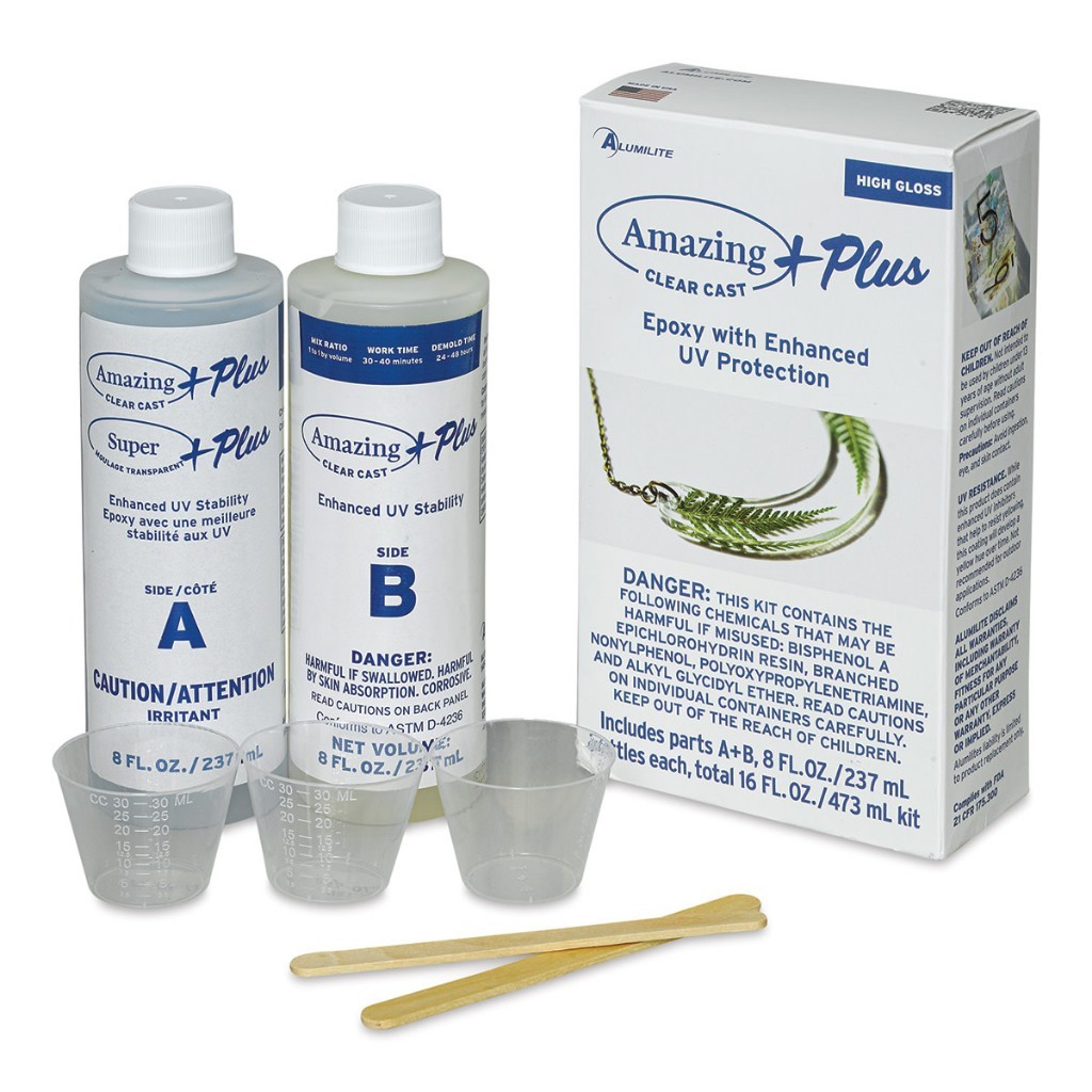 Alumilite Amazing Clear Cast Plus Epoxy Casting Resin with Enhanced UV ...