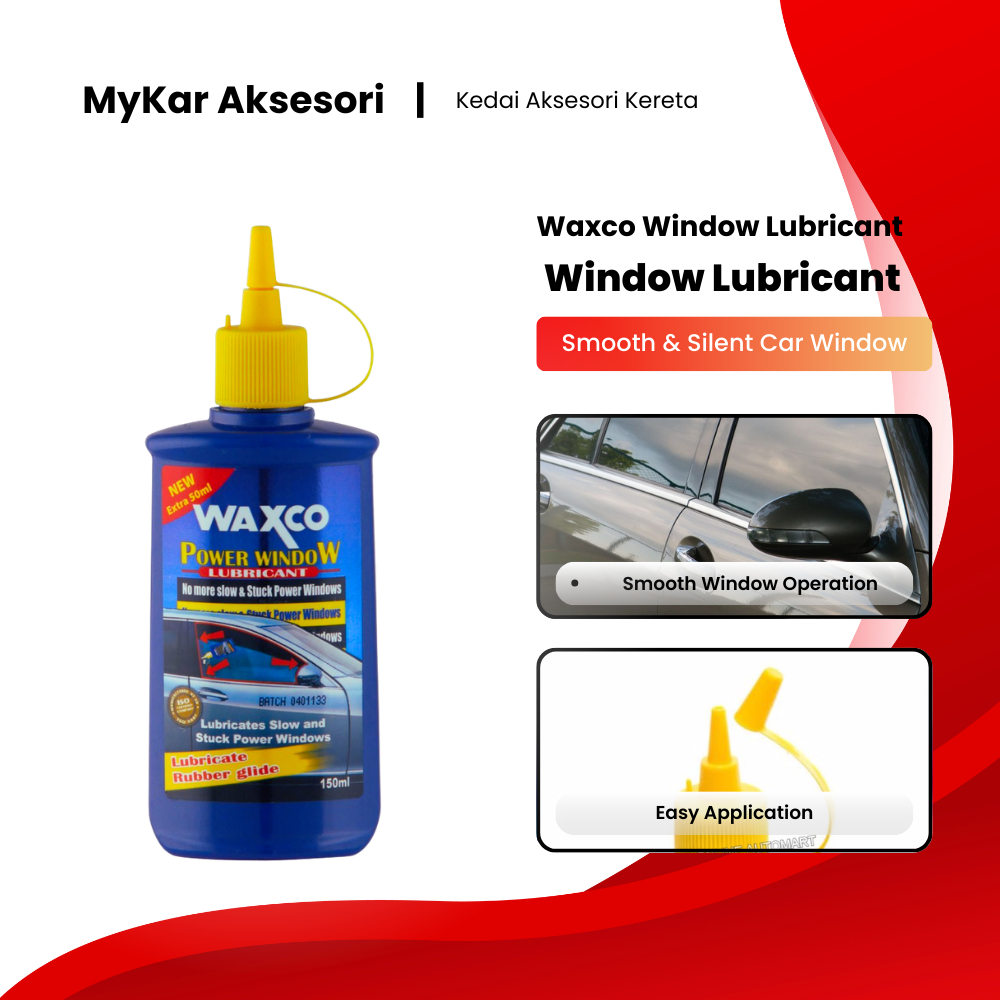 Waxco Power Window Lubricant | Shopee Malaysia