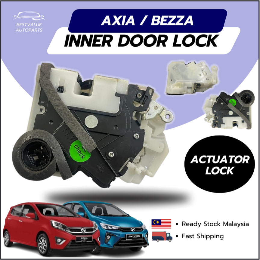 PERODUA AXIA / BEZZA INNER DOOR LOCK DOOR INNER LOCK WITH ACTUATOR ...