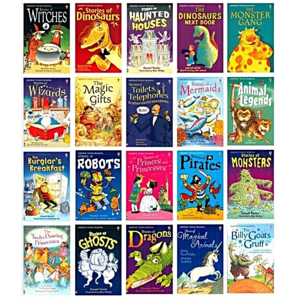 The Usborne Reading Collection Story Books | Shopee Malaysia