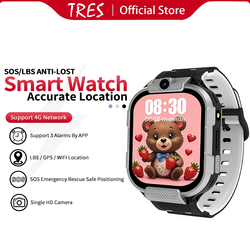 Kids Smart Watch Call Phone Smartwatch Anti-loss LBS+SOS Phone Jam ...