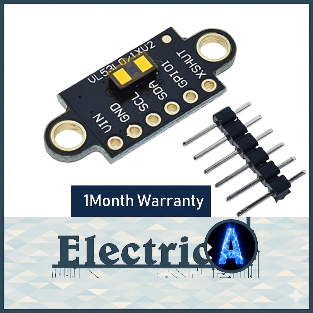 (+1Month Warranty) VL53L1X ToF Time Of Flight Laser Range Distance Sensor Module Up To 400cm [ElectricA]