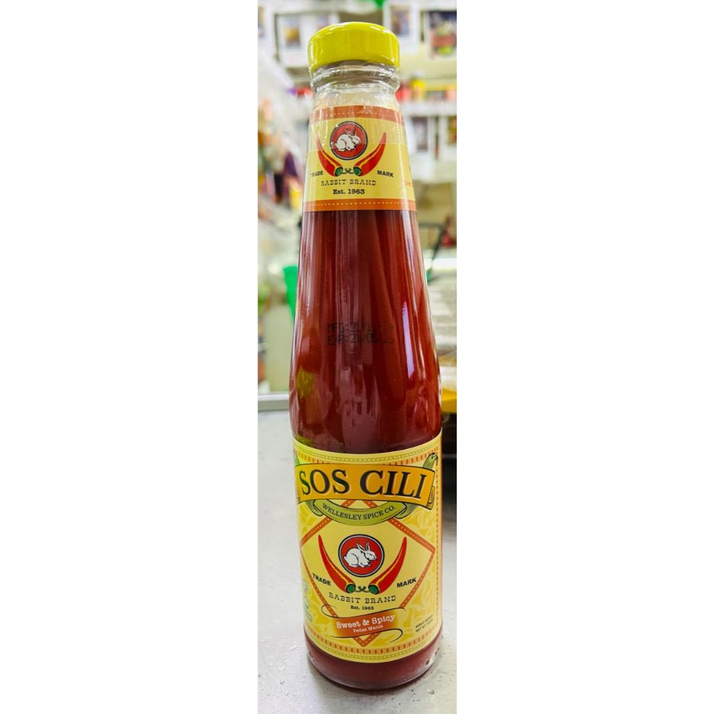 Rabbit Brand Chili Sauce 白兔牌辣椒酱 (520ml / 2 Litre) Sos Cili Jenama Arnab ...