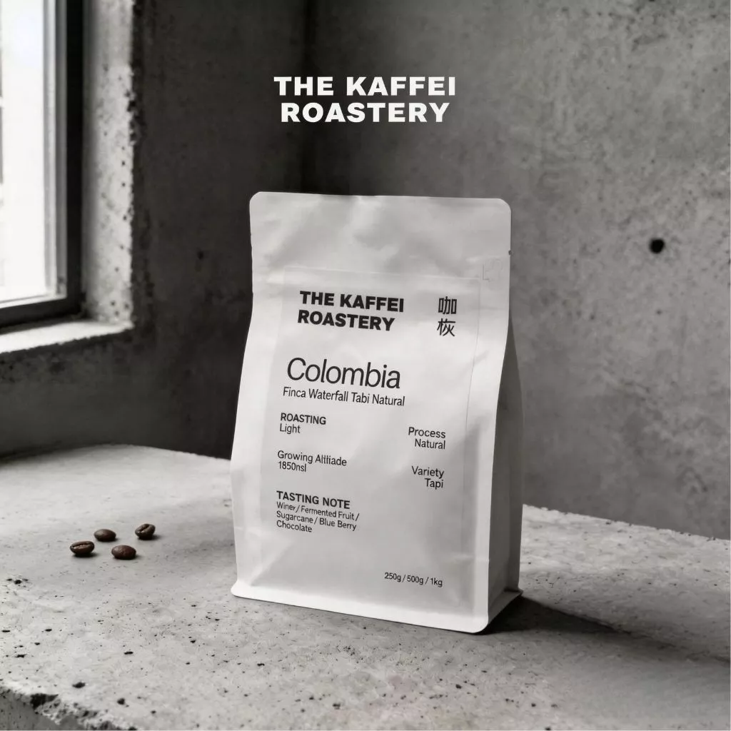 Kaffei Roastery Colombia Finca Waterfall Tabi Natural – specialty coffee beans Malaysia