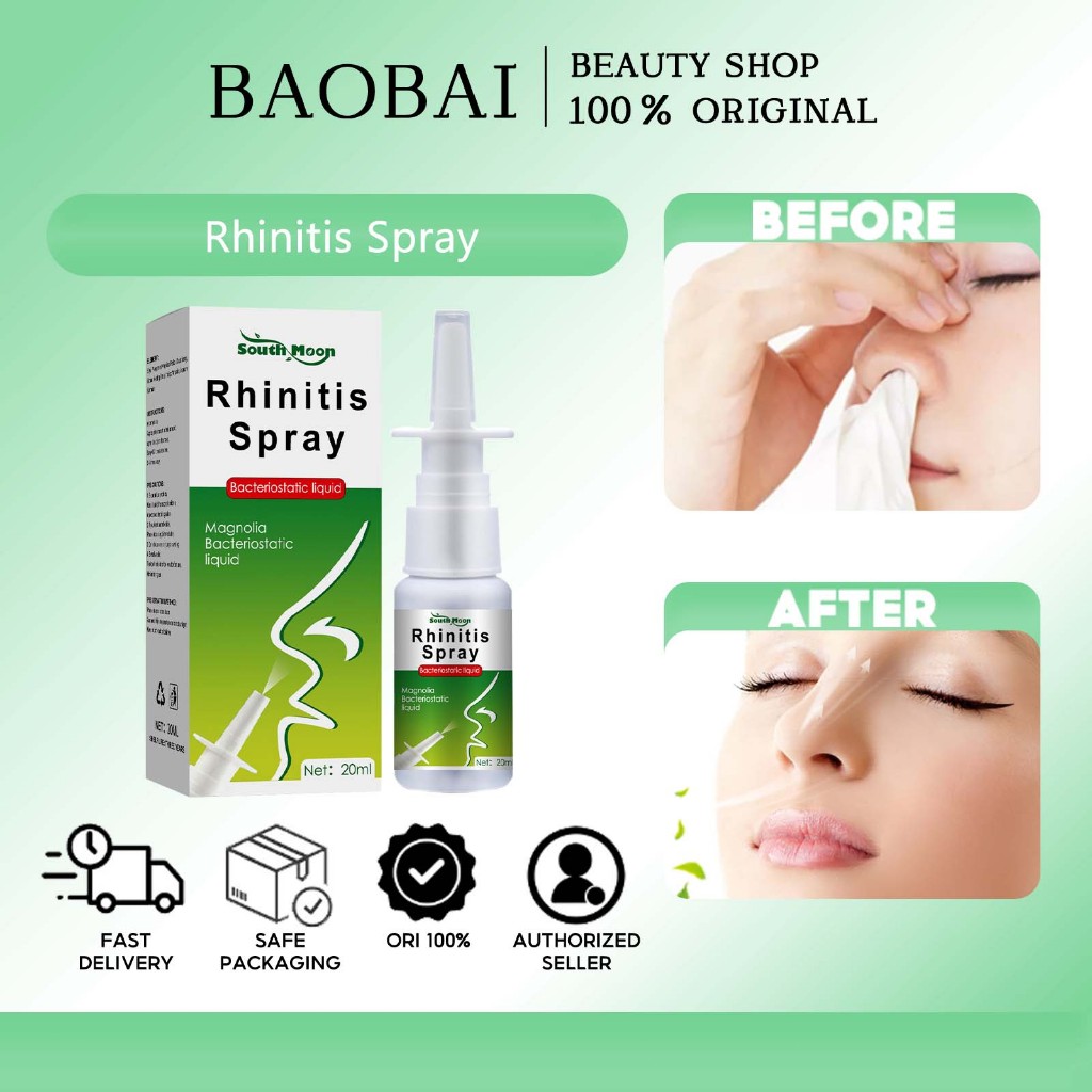 Rhinitis Herbal Antibacterial Spray Rhinitis nasal spray nasal ...