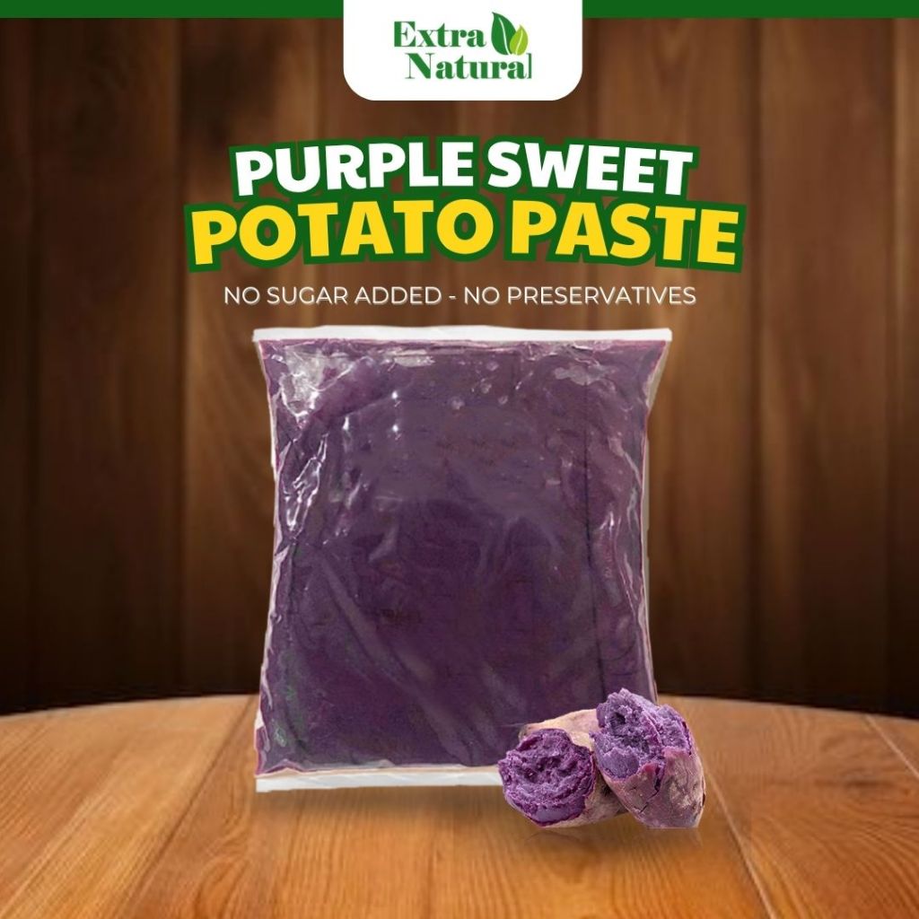 Frozen Purple Sweet Potato Paste[Unsweetened][Keledek Ungu Pes](Please ...