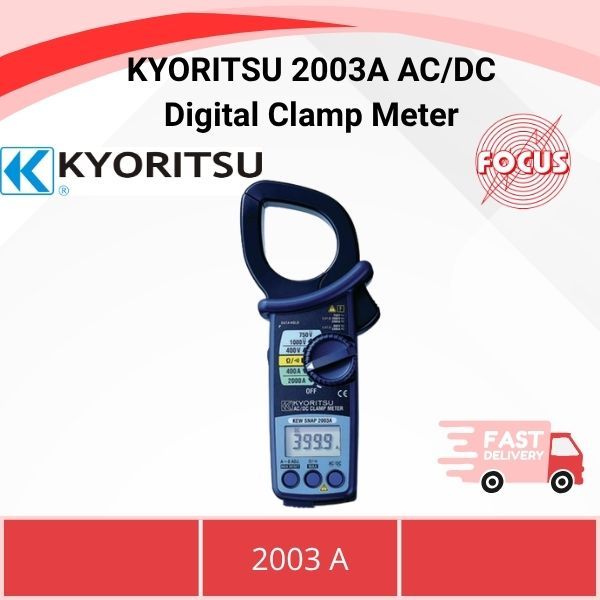 KYORITSU 2003A AC/DC Digital Clamp Meter | Shopee Malaysia