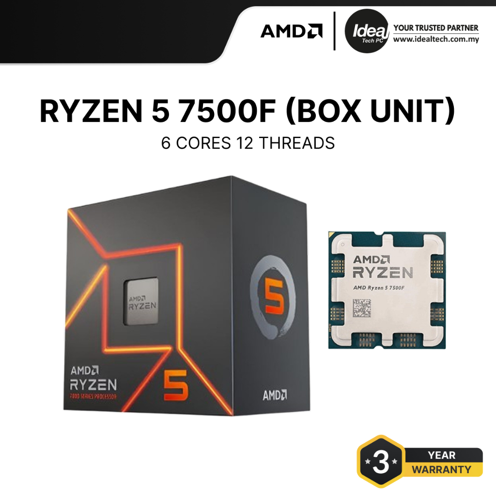Buy ryzen 5 7500f Online With Best Price, Aug 2026 | Shopee Malaysia