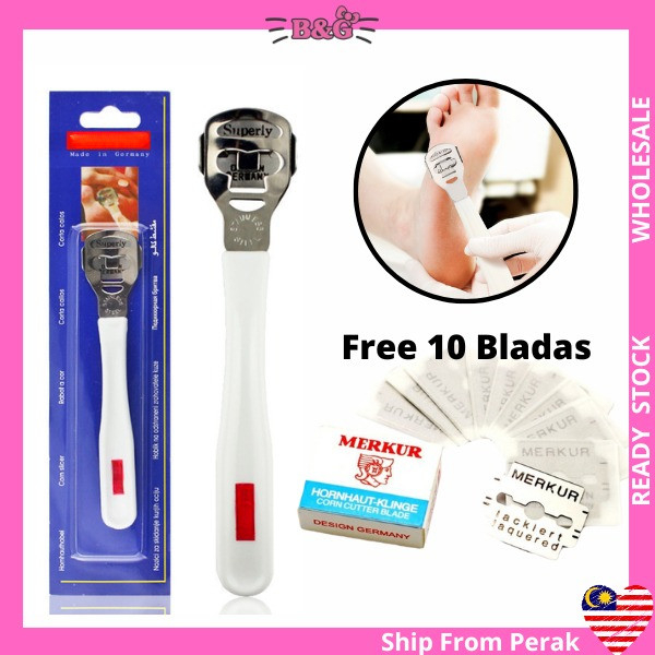 5set Pedicure Foot FREE 10Blades File Callus Remover Shaver Razor Feet ...