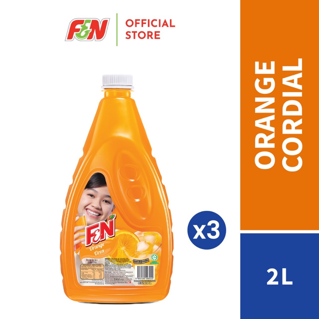F&N Orange Cordial 2L | Shopee Malaysia