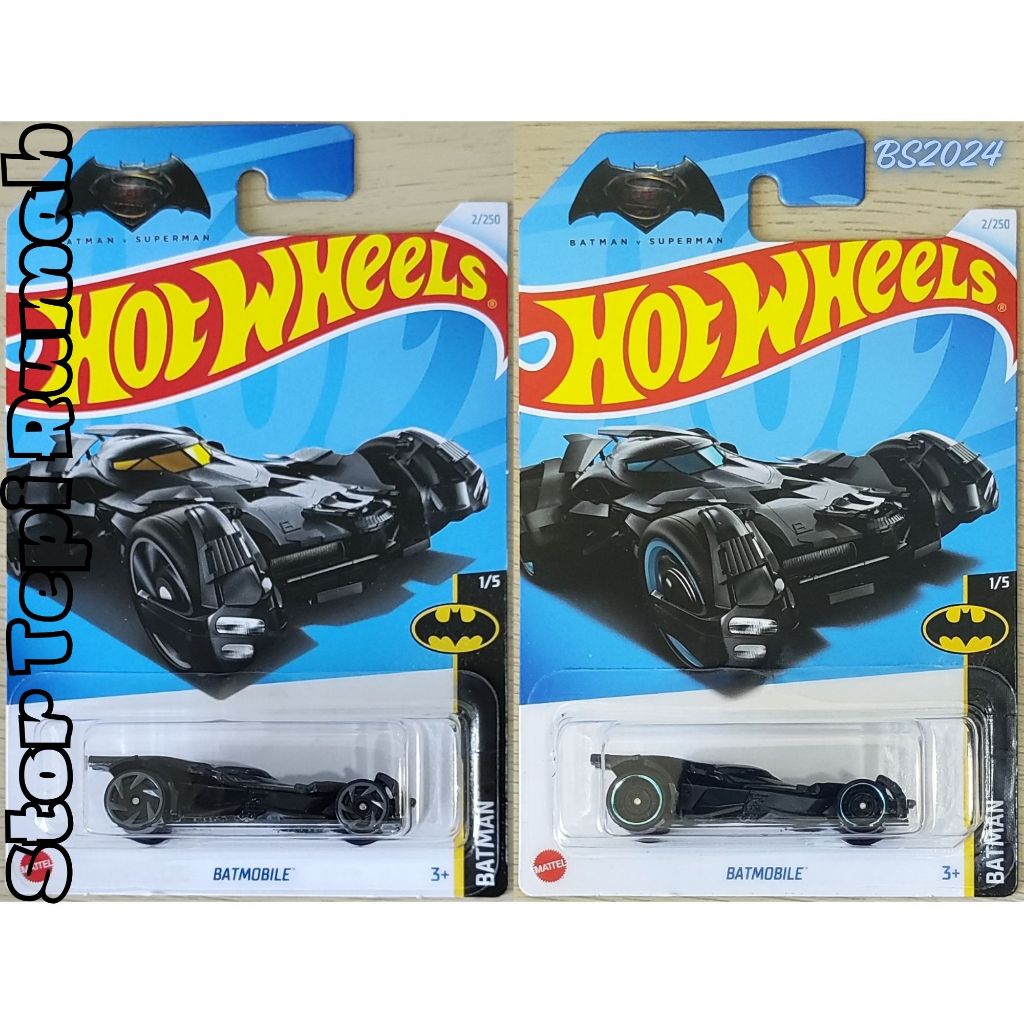 Hot Wheels Batmobile [HW Batman v Superman Silver Series 2019] | Shopee ...