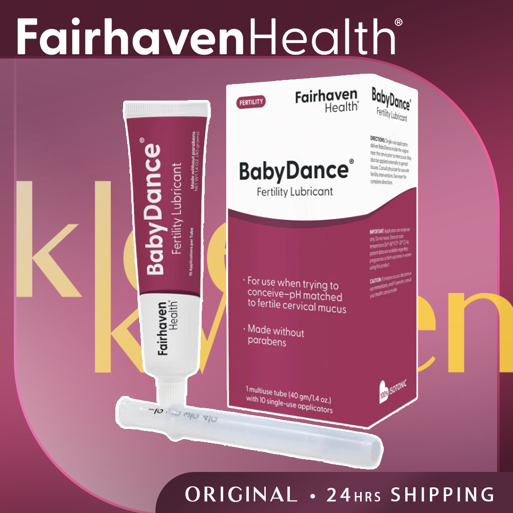 fairhaven health babydance fertility lubricant Fairhaven Health BabyDance Fertility Lubricant with 10 Single Use  Applicators