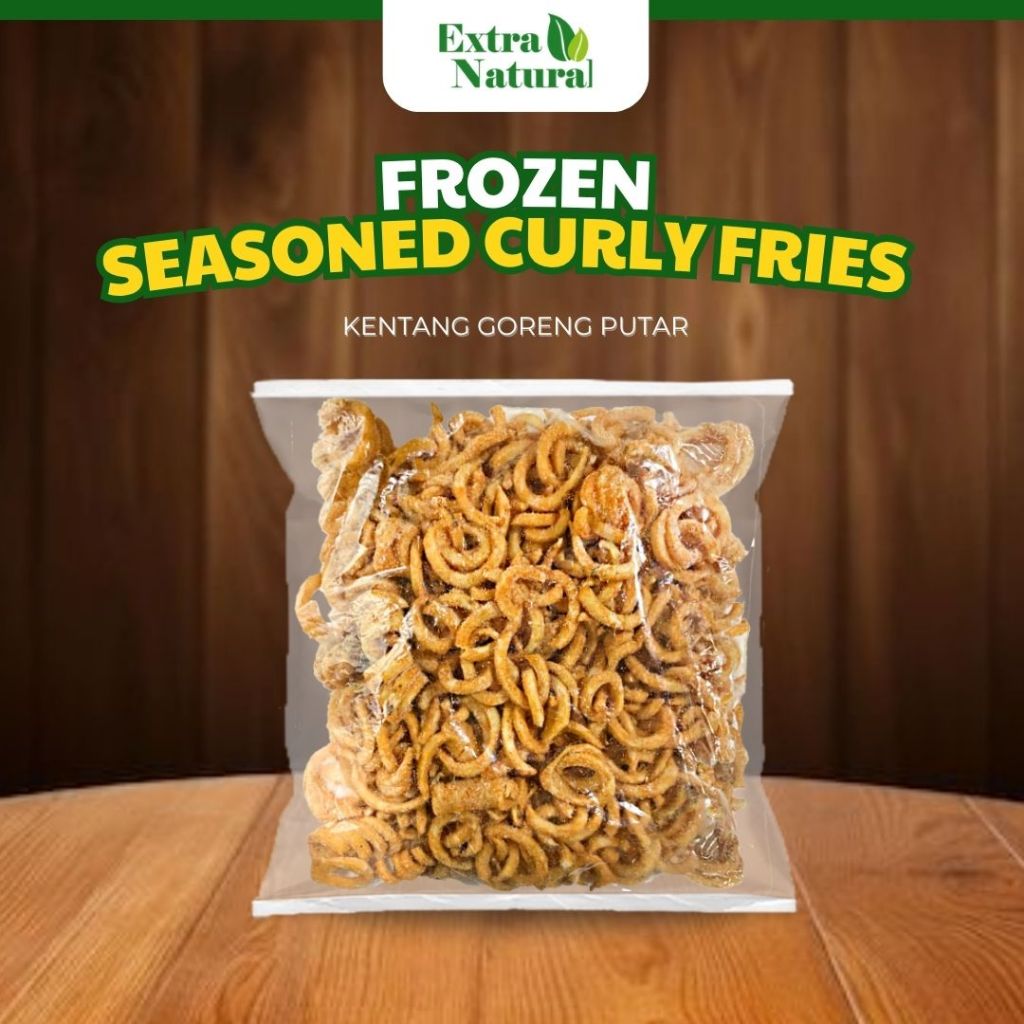Frozen Simplot Seasoned Curly Fries 2.27kg | Halal Certified | Extra ...