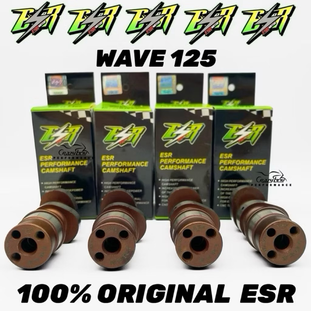 ESR MOTOR RACING Camshaft CAM SHAFT Wave125 Wave 125 ESR 1 ESR 2 ESR 3 ...