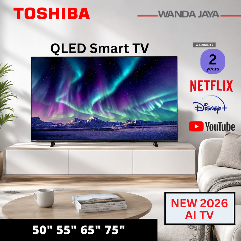 [LATEST MODEL 2026] TOSHIBA QLED SMART TV 50