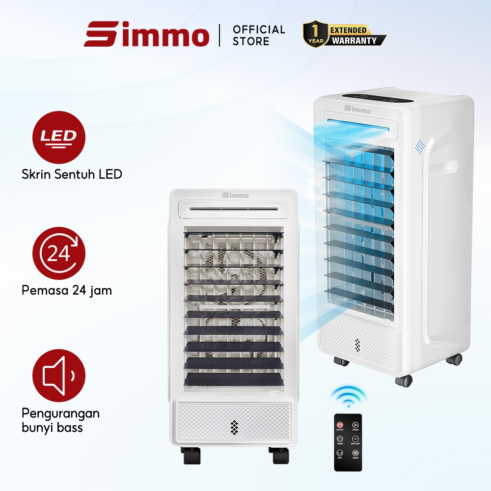 Simmo Air Cooler Portable Atomization Humidifier Conditioner Silent ...