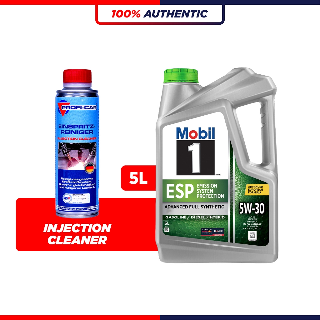 (WITH PC INJECTION CLEANER) MOBIL 1 ESP 5W30 SQ C3 Advanced Fully ...