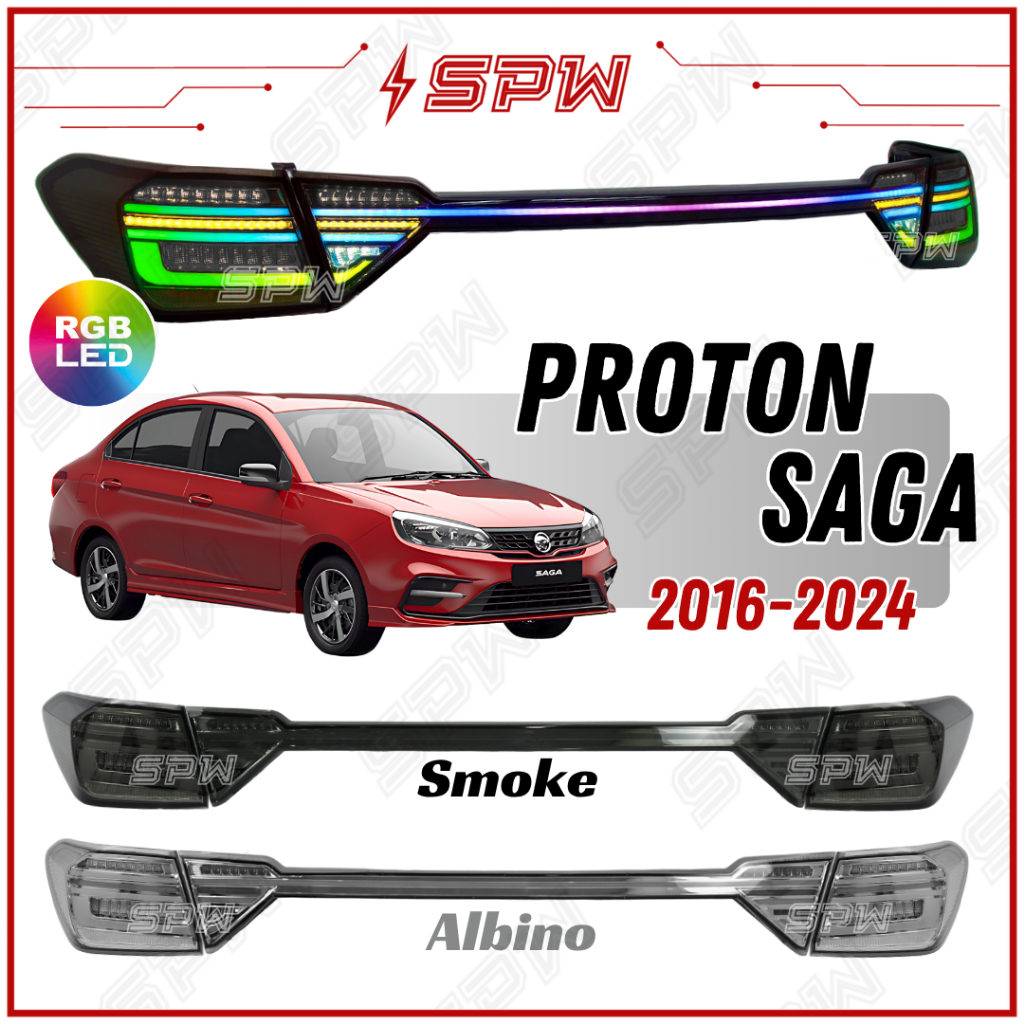 Proton Saga VVT MC1 MC2 (2016-2024) V4 RGB Tail Lamp Tail Light ...
