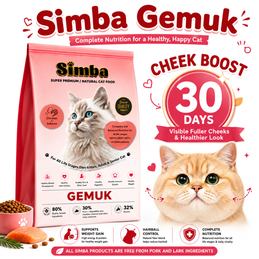 SIMBA Premium Gemuk Kibbles