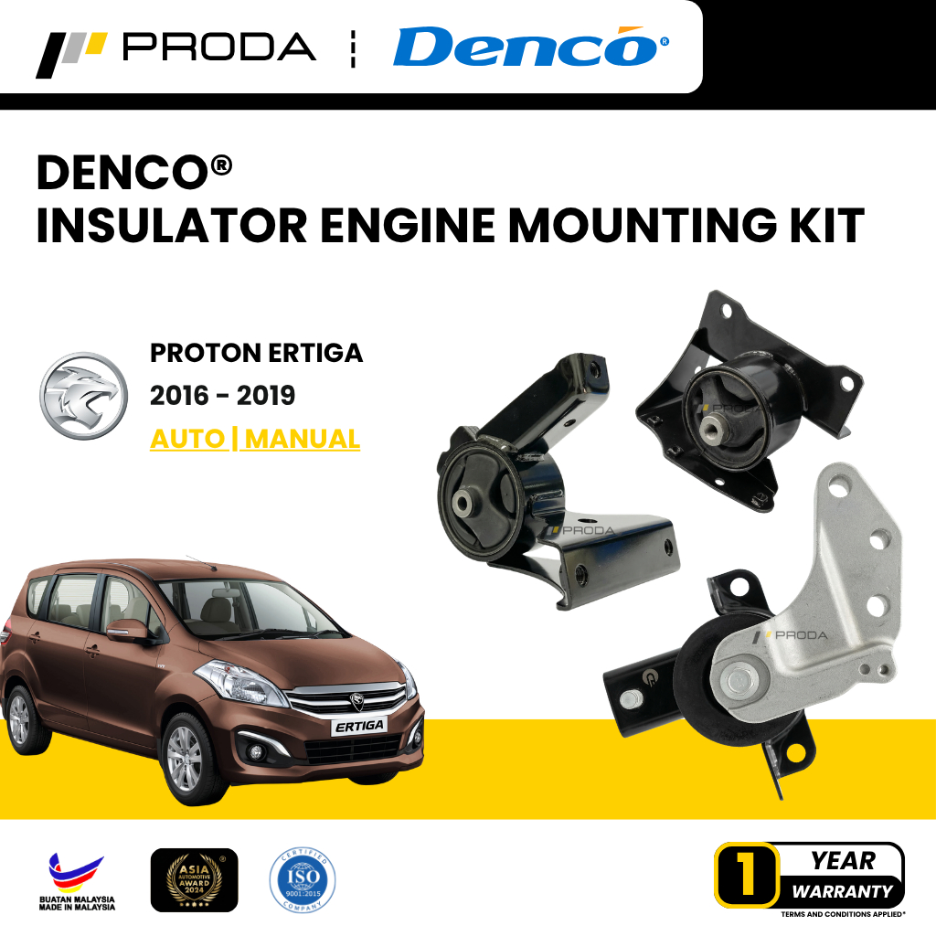 DENCO ENGINE MOUNTING PROTON ERTIGA (2016 -2019) - AUTO(AT) / MANUAL(MT ...