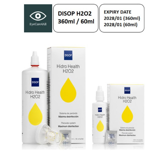 DISOP HIDRO HEALTH H2O2 HIDROGEN PEROKSIDA 60ml/360ml (Alternatif untuk ...