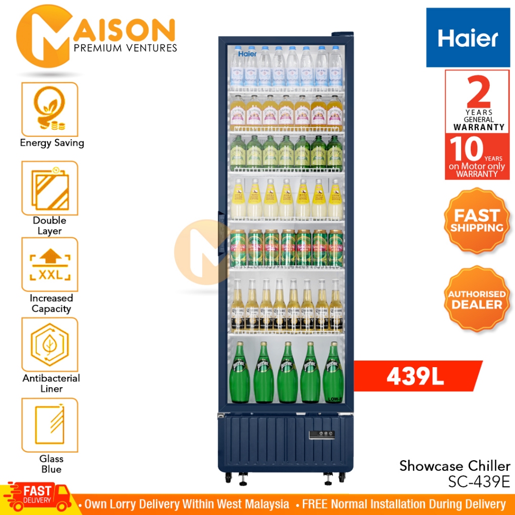 Haier Showcase Chiller 245L / 345L / 412L / 865L (SC-248E / SC-348E ...