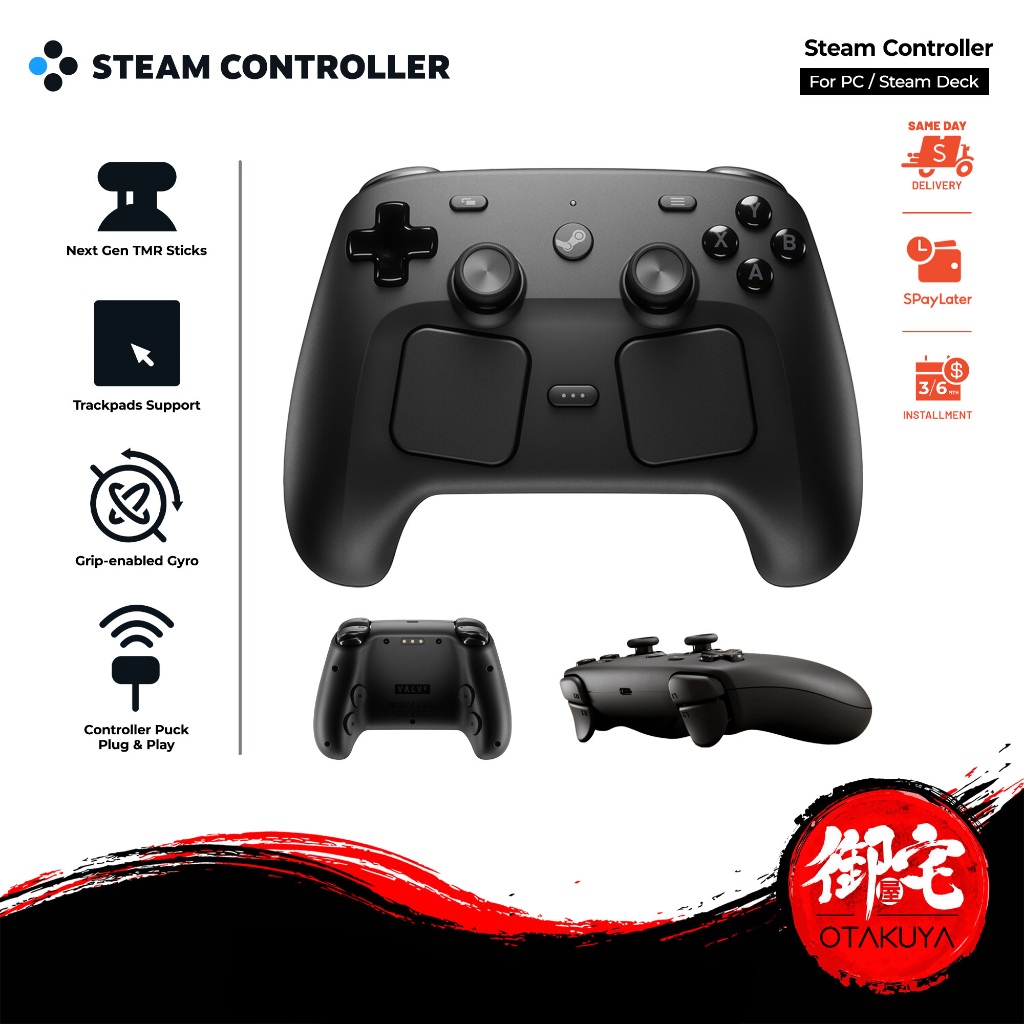 NEW ARRIVAL】Steam Controller 2026 Edition for PC / Steamdeck (1