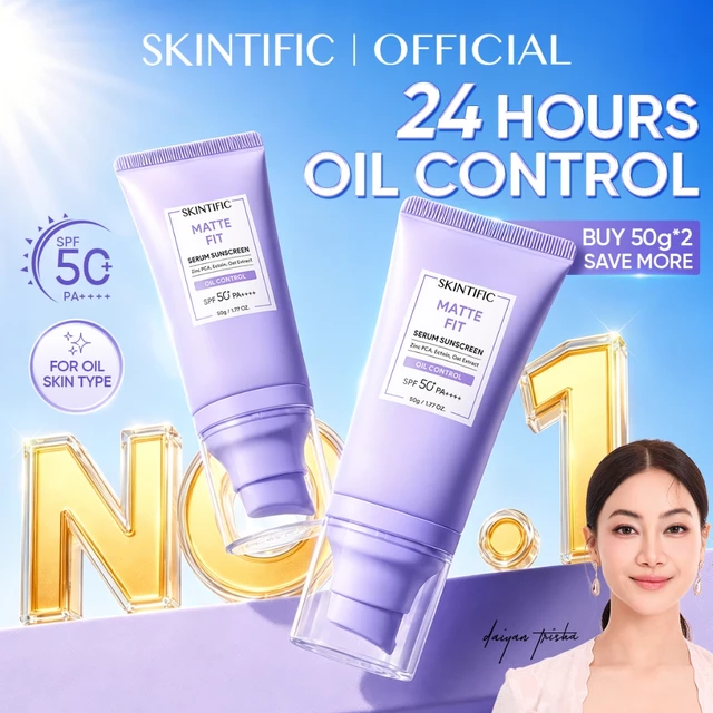 SKINTIFIC Matte Fit Serum Sunscreen 50g