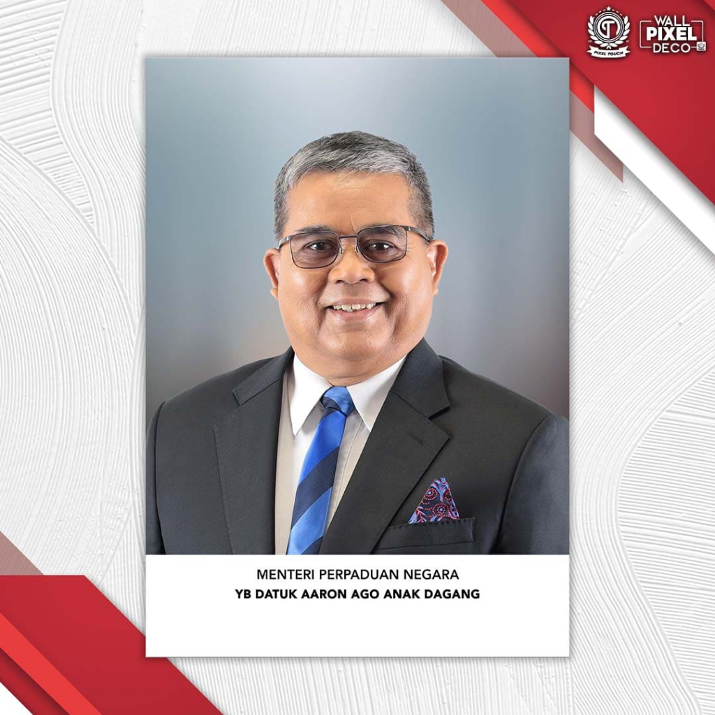 Frame Gambar Agong / Permaisuri Perdana Menteri Dan Sultan Negeri Di ...