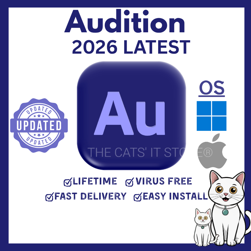 Adobe Audition 2026 Latest with Installation Tutorial (Windows/macOS ...