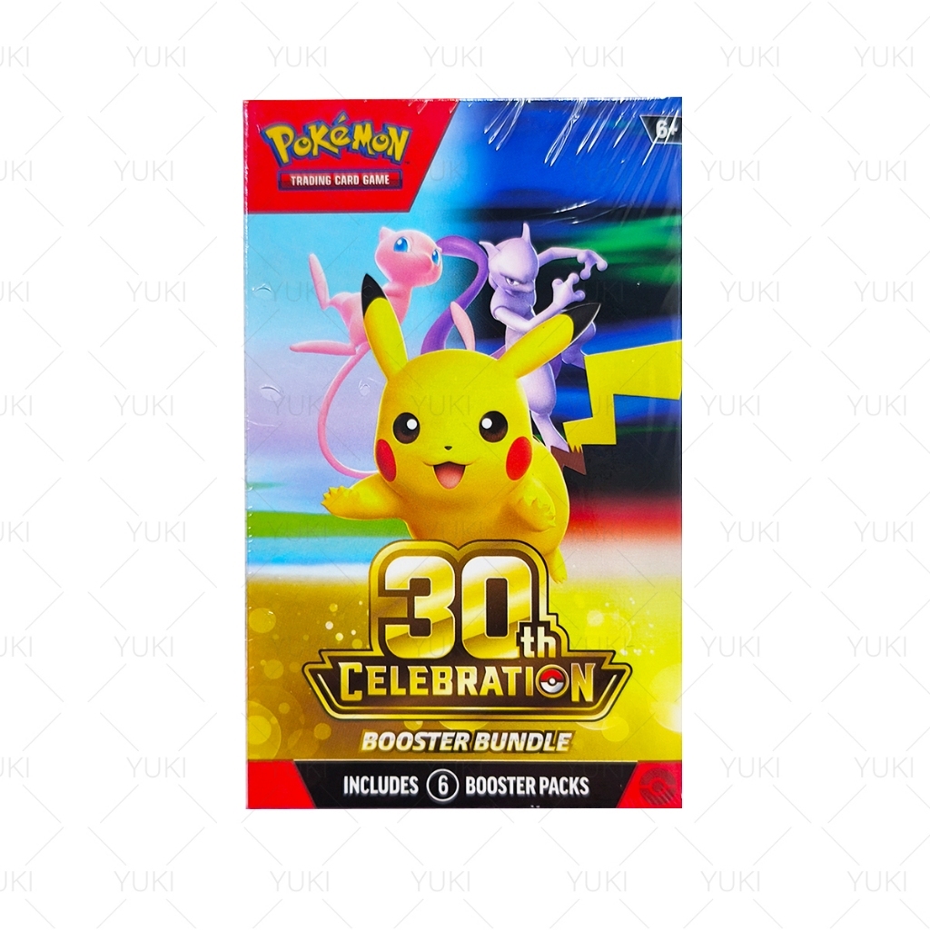 [READY STOCK] Pokemon TCG: 30th Celebration Booster Bundle Trading Card ...