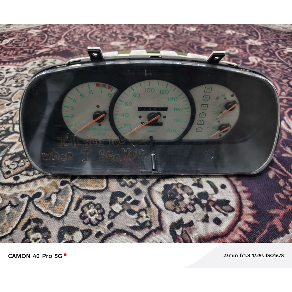 Proton wira 1.5 speedometer original used (second hand) | Shopee Malaysia
