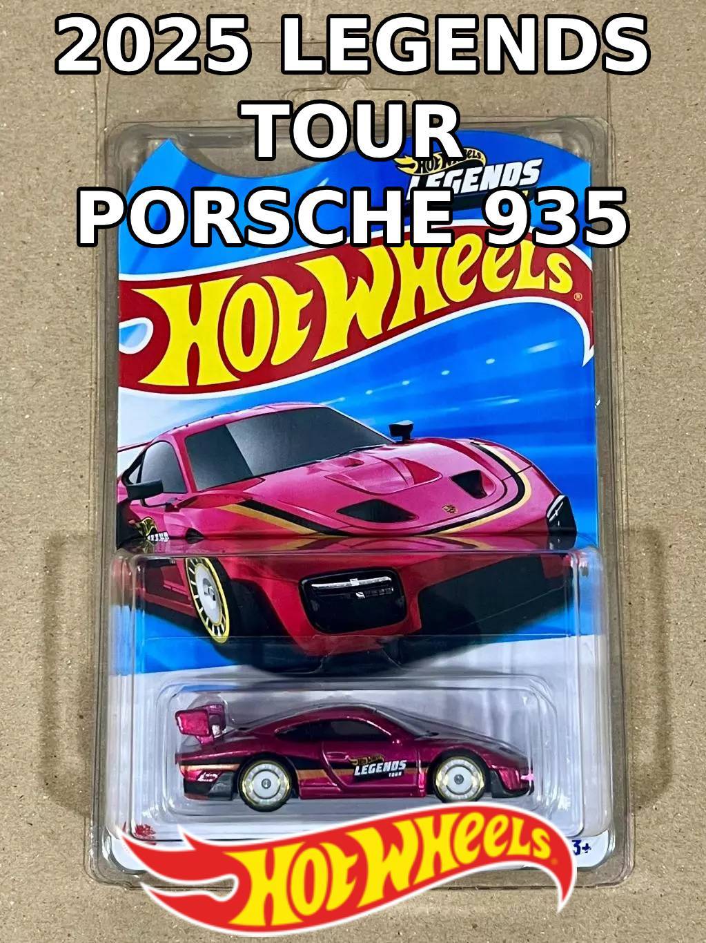 Hot Wheels 2025 Legends Tour - Porsche 935 Spectraflame Pink ...