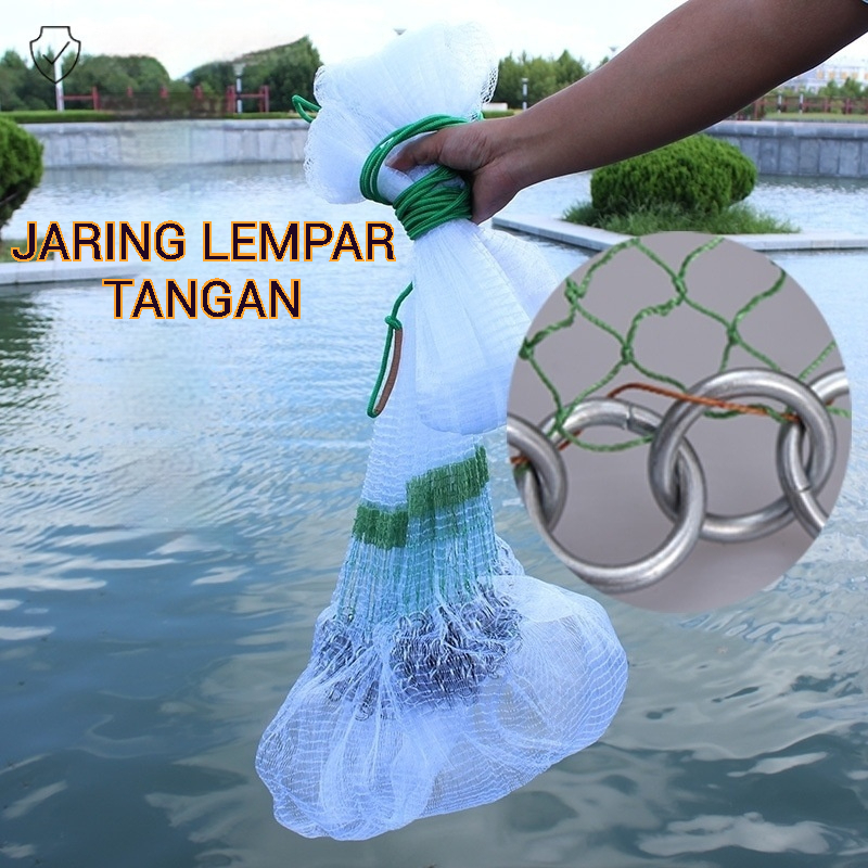 Jala Tangsi 4m-6m | Single Layer Ultra-Soft Silk-Like Nylon | Durable ...