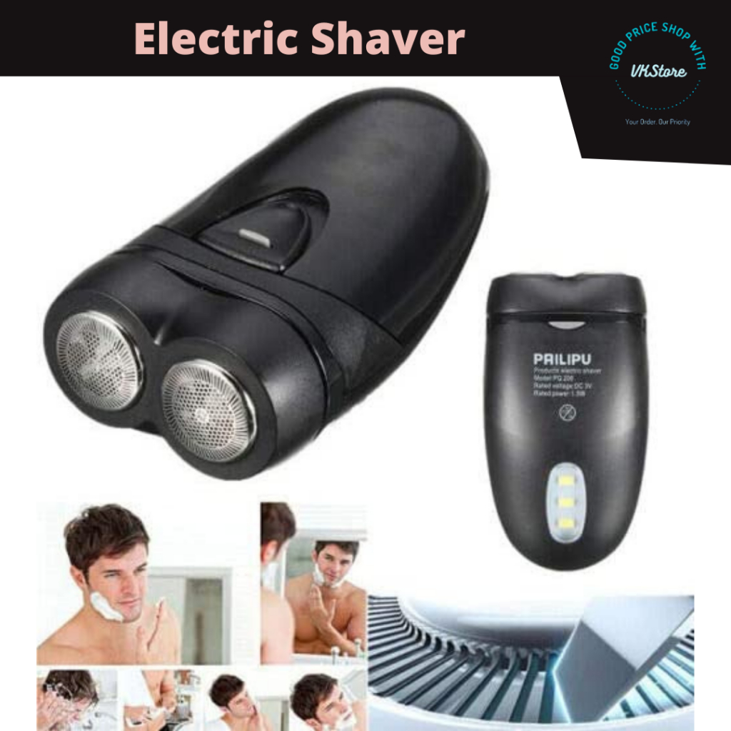 Mini Electric Shaver Portable USB Rechargeable Pocket Razor for Men ...