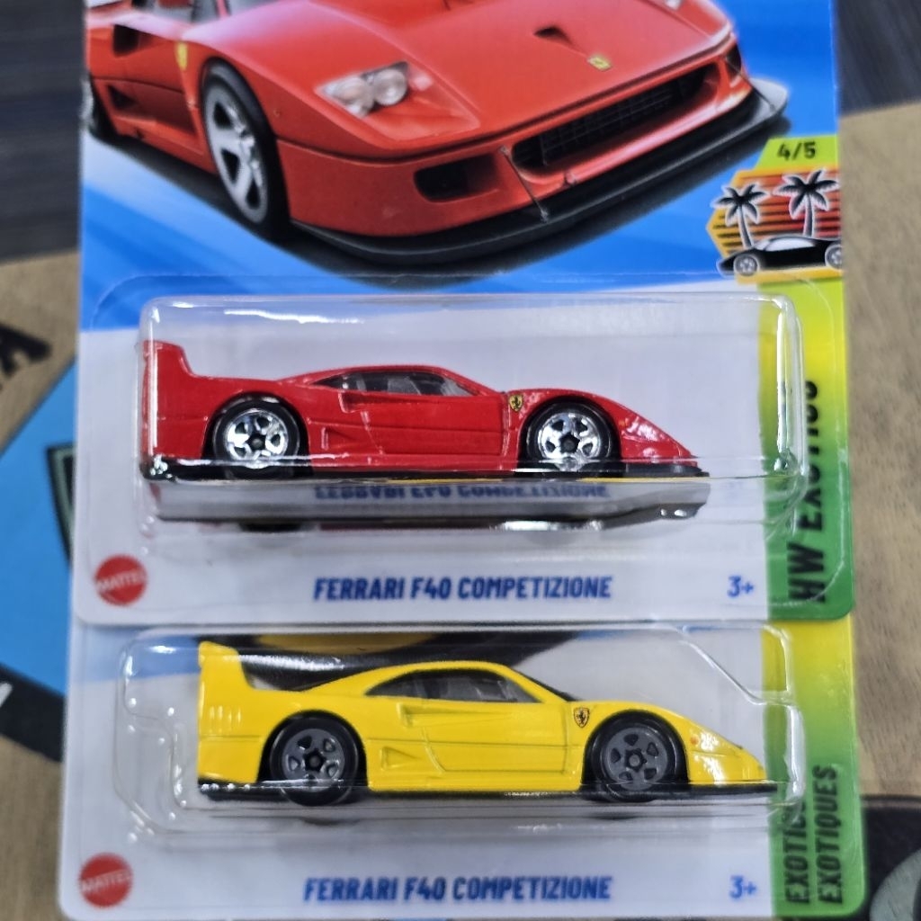 HOTWHEELS FERRARI F4O COMPETIZIONE | Shopee Malaysia