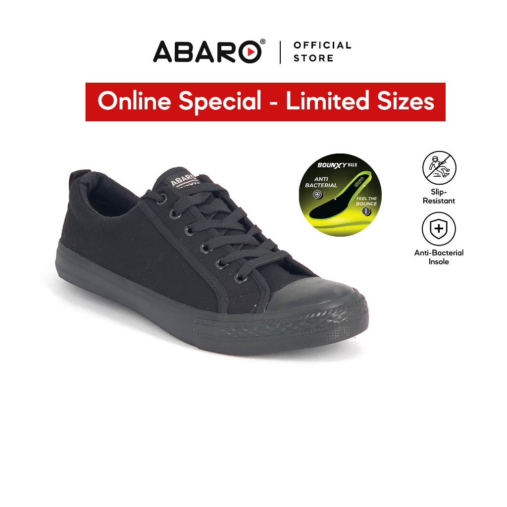 [Online Special – Limited Sizes] ABARO Comfy/Slip Resistant Sneaker ...