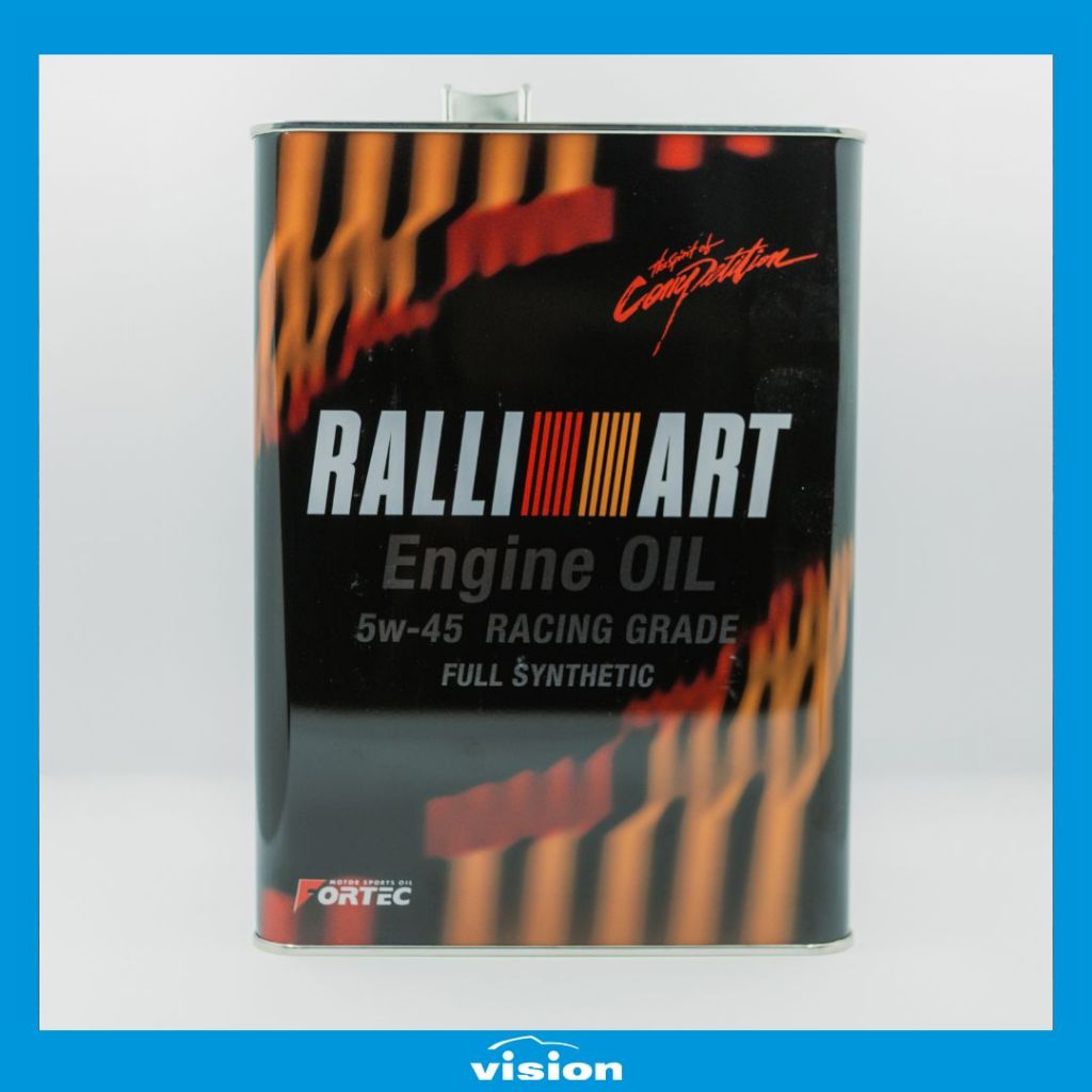 RALLIART 5W-45 Fully Synthetic Engine Oil (RACING GRADE) | Shopee Malaysia