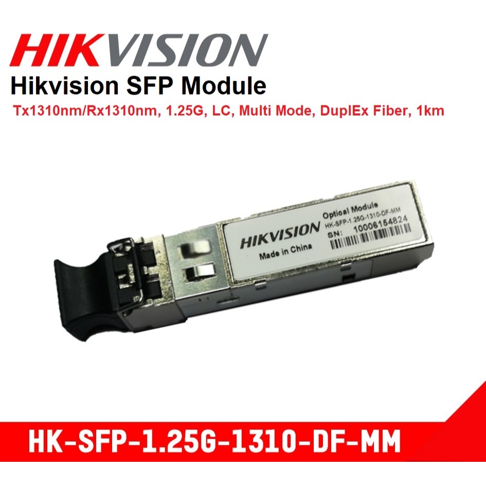 Hikvision HK-SFP-1.25G-1310-DF-MM Hikvision SFP Module - Hikvision ...