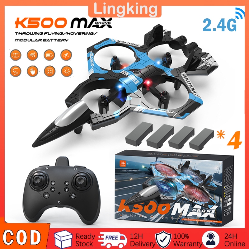 K500 Max Hobby Glider Flying Helicopter Jet Plane 2.4G Stunt Remote ...