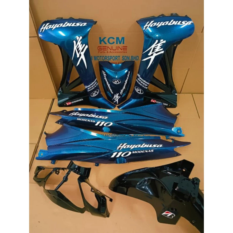 MODENAS CT100 / CT110 COVERSET HAYABUSA DESIGN | Shopee Malaysia