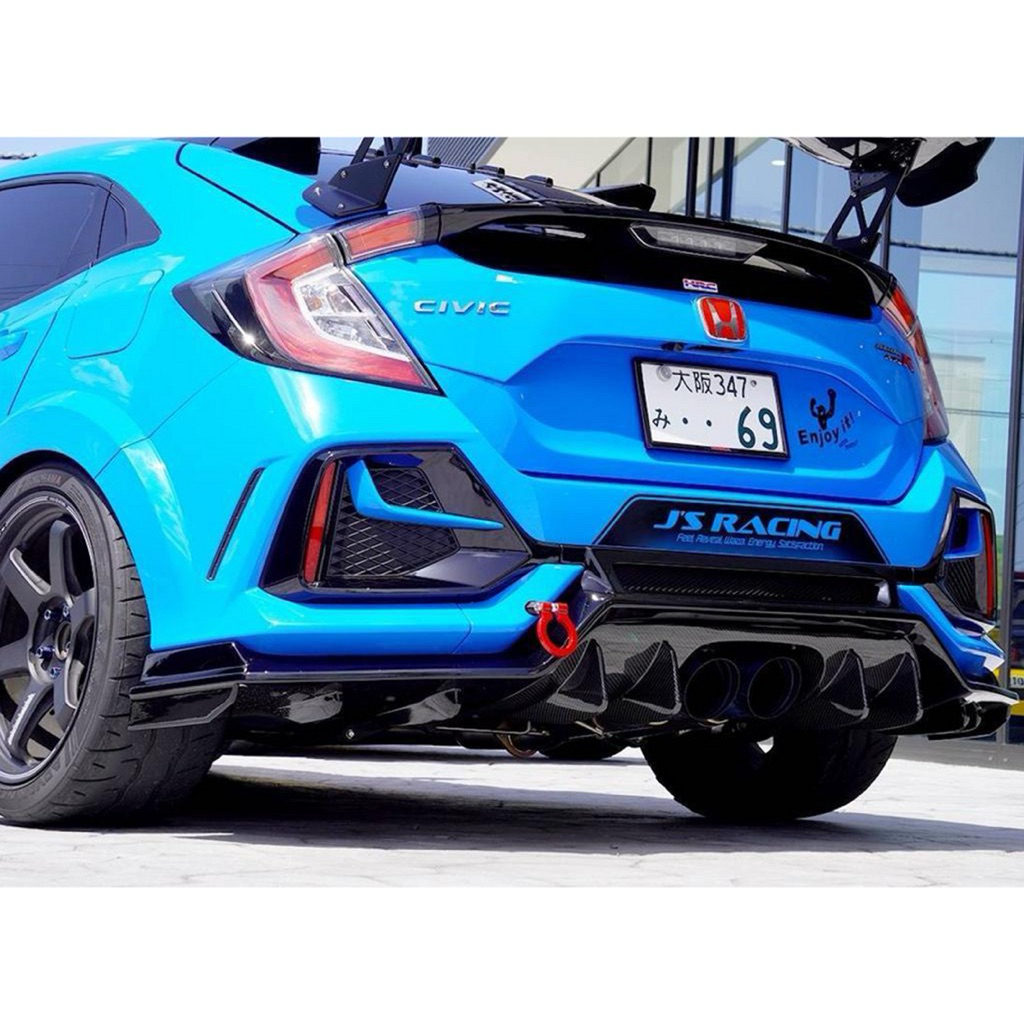 Honda civic fk8 js rear diffuser carbon | Shopee Malaysia